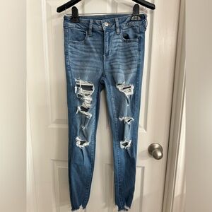 American Eagle next level stretch jeggings